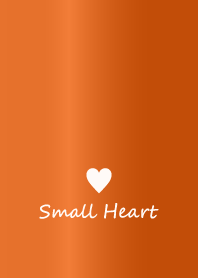Small Heart *GlossyOrange 8*