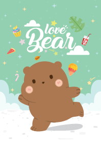 Three Bears Love Green