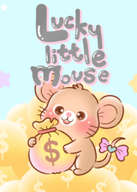 Lucky little mouse