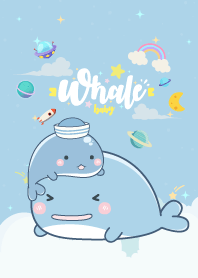 Whale Baby Blue