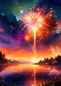 Beautiful Fireworks Theme#802