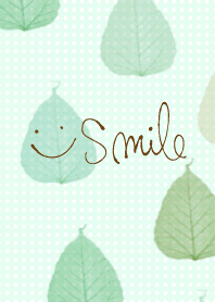 Green leaf smile30