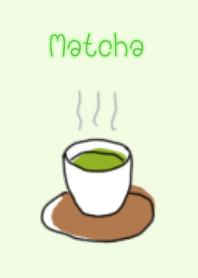 Minimal green tea theme