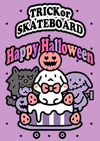 SHIROP & RIBBON/halloween skateboard10
