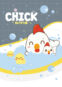Chicken Bathtub Gray