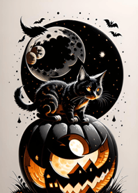 halloween cat 4BE9e8