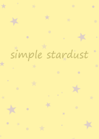 simple stardust *yellow beige