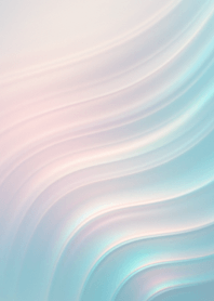 Aurora Pastel | Transparent Glow Wave#2