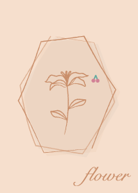 ดอกไม้ <เชอร์รี่> แอปริคอทส้ม