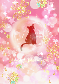 Good luck moon, cat and universe15
