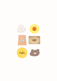 bear&bunny&cookie