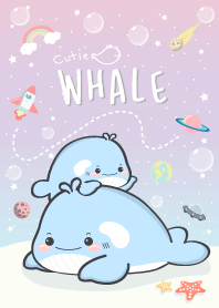whale cutie (pastel purple ver.)