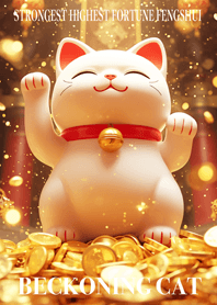 Wealth luck beckoning cat Lucky 2