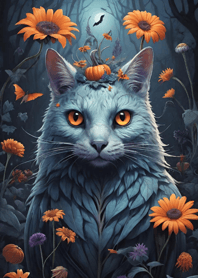 Halloween small animals 0673Fe