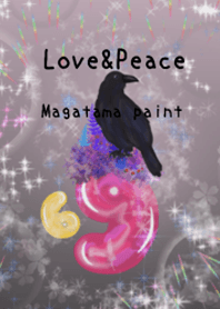 My Art Magatama paint 106 crow