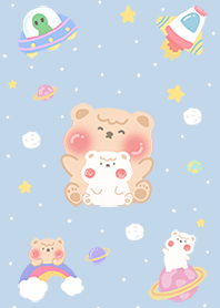 little bear tiny pastel galaxy ;-) 2