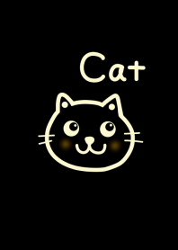 Cat and black from japan