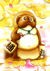 新生活を後押しする八相縁起の狸 Line 着せかえ Line Store 新生活を後押しする八相縁起の狸 Line 着せかえ Line Store
