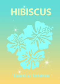 Hibiscus tropical summer
