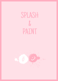 Splash & Paint - ピンク 04