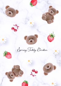 purple Spring Teddy Garden ...