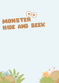 Hiding monsters white