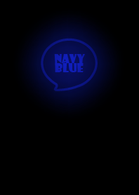 Love Navy Blue Neon Theme