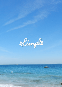 I heal. The sky and sea7 from Japan