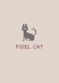 シンプルなドット絵の猫２