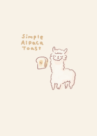 Simple Alpaca Toast Beige