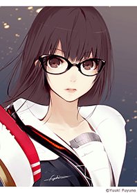 Yuuki Fuyuno Girl of glasses