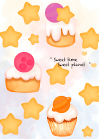 Sweet planet cupcake 7