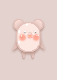 かわいい茶色のハムスター