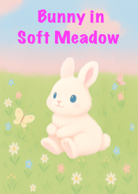 Bunny in Soft Meadow V2.