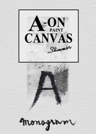 A on Canvas -Paint-