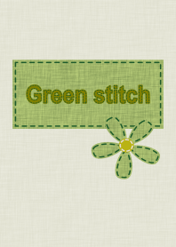 Green stitch