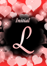 L-Initial-heart-Red&black