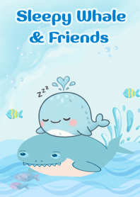 Sleepy Whale & Friends
