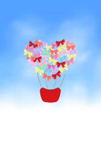 Fluffy Ribbon Heart.