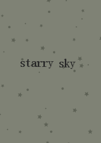 starry sky (khaki)