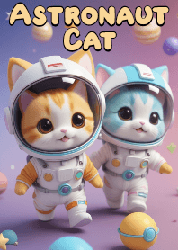 Cat Astronaut Stroll through Stars Vol.8