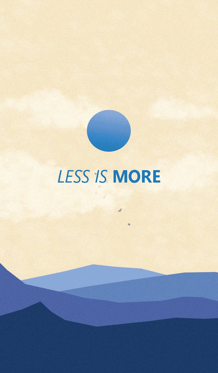 Less is more - #18 Nature