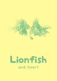 Lionfish & heart Light cream