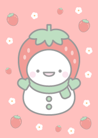 Strawberry: Green Snowman Theme 6