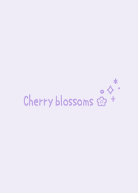 Cherry blossoms3 =Purple=