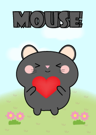 My Cute Black Mouse Theme