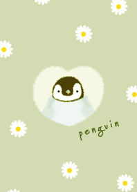 Penguin and Daisy pistachiogreen07_2