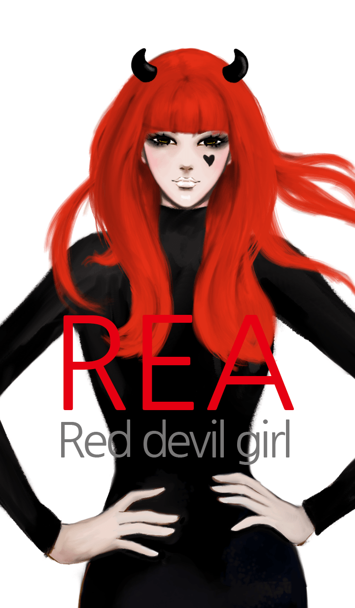 Rea. cute devil girl ver.3