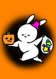 Halloween and rabbit/Halloween2019