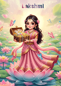 Goddess Lakshmi, money, lovers, kindness
